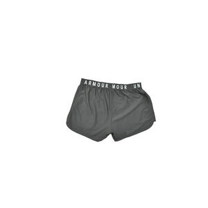 Under Armour Women's Gray Play Up 3.0 Shorts Size LG Loose Fit HeatGear Performa